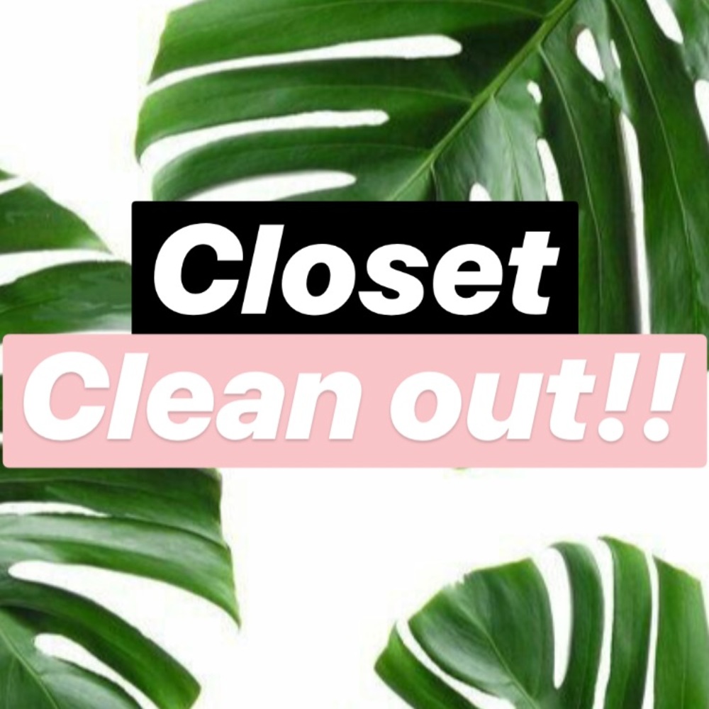 Closet clean out!